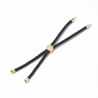 Nylon Twisted Cord Bracelet Making MAK-T003-01G-1