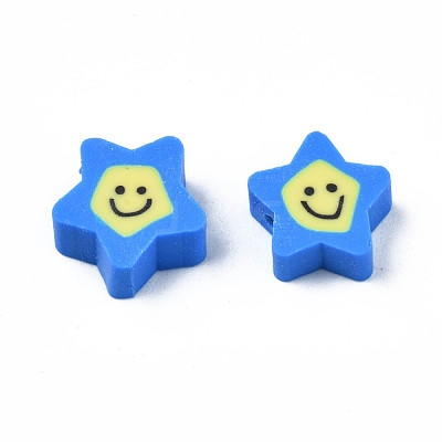 Handmade Polymer Clay Beads CLAY-N011-45A-1