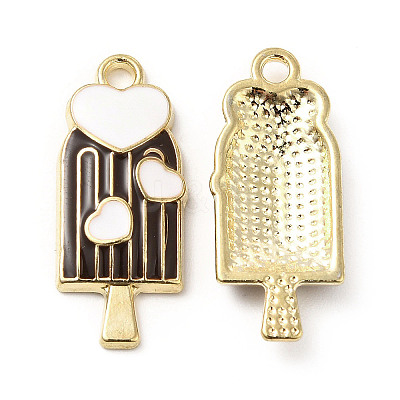 Summer Theme Alloy Enamel Pendants ENAM-B050-06G-1