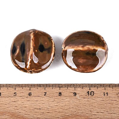 Vintage Handmade Porcelain Beads PORC-N013-22-02-1