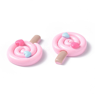 Opaque Resin Cabochons CRES-P023-03C-1