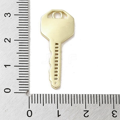 Brass Cubic Zirconia Pendents KK-M275-27G-1