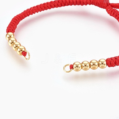 Nylon Cord Bracelet Making MAK-F024-M-G-1