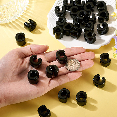 Acrylic European Beads OACR-TAC0013-14C-1