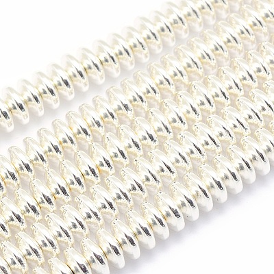 Electroplate Non-magnetic Synthetic Hematite Beads Strands X-G-L485-05A-S-1