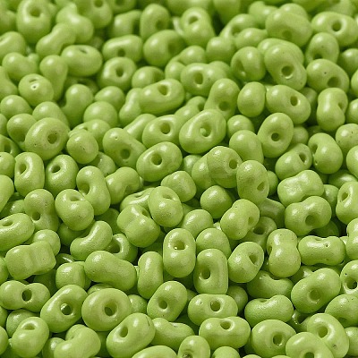 Baking Paint Glass Seed Beads SEED-K009-01B-15-1