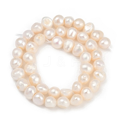 Natural Cultured Freshwater Pearl Beads Strands PEAR-P064-20C-02A-02-1