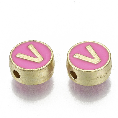 Alloy Enamel Beads LS-ENAM-S122-028V-NR-1