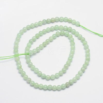 Natural Jadeite Bead Strands G-M261-01-1