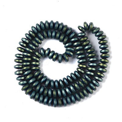 Electroplated Synthetic Non-magnetic Hematite Beads Strands G-E618-08A-1