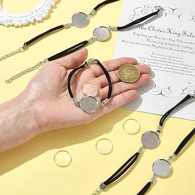 5Pcs Suede Bracelet Making MAK-FS0001-06-1
