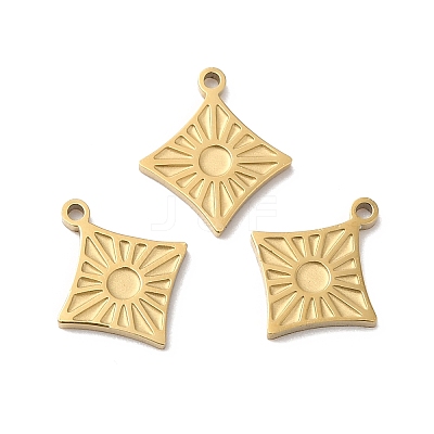Ion Plating(IP) 316L Surgical Stainless Steel Charms STAS-H213-40G-1