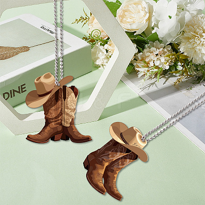 Acrylic Pendants DIY-WH20085-003-1