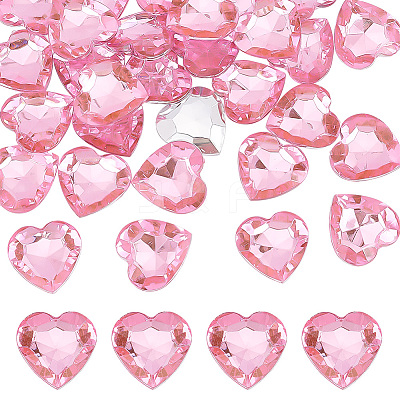 Acrylic Rhinestone Cabochons GACR-GA0001-03-1