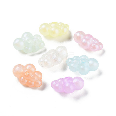 Transparent Acrylic Beads OACR-Z013-02B-1