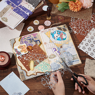 Creative Mixed Special Material Textured Paper DIY-WH0504-01-1