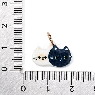 Printed Brass Pendants KK-CBAB1CA-19B-G-1