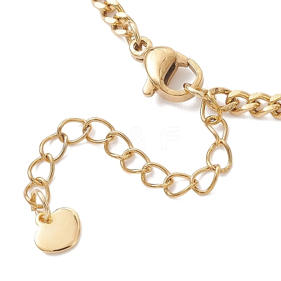 3MM 304 Stainless Steel Curb Chain Bracelet Making AJEW-JB01464-02-1
