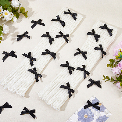 Bowknot Polyester Brooches JEWB-WH0028-68C-1