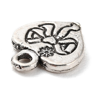 Tibetan Style Alloy Pendants PALLOY-P293-046AS-1