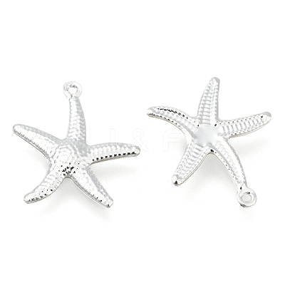 Starfish Brass Pendants X-KK-L134-11S-1