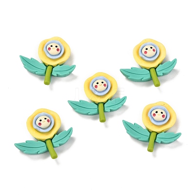Resin Cabochon RESI-F020-05-1