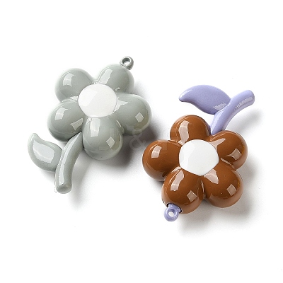 Opaque Acrylic Big Pendants AC-CBA6251-10-1
