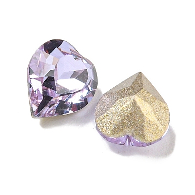 Glass Rhinestone Cabochons RGLA-L029-16A-371-1