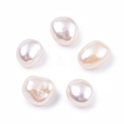 Natural Baroque Keshi Pearl Beads PEAR-N020-P14-1