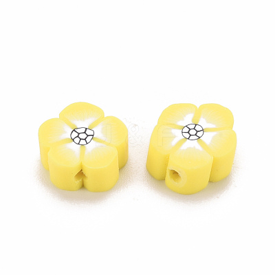 Handmade Polymer Clay Beads X-CLAY-N011-007B-1