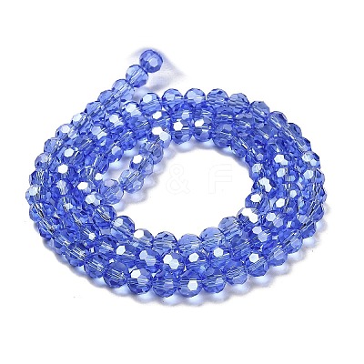 Transparent Glass Beads EGLA-A035-T6mm-B14-1