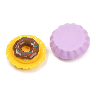 Opaque Resin Cabochons CRES-D305-05-1