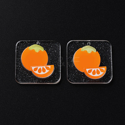 Cellulose Acetate(Resin) Pendants KY-N015-77-1