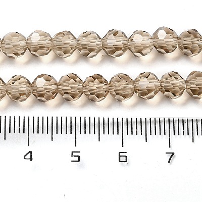 Transparent Glass Beads LS-EGLA-A035-T6mm-D16-1