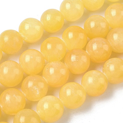 Natural Topaz Jade Beads Strands G-F818-A02-14mm-01-1