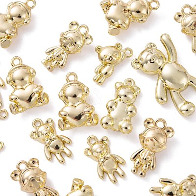 36Pcs 6 Style Alloy Pendants FIND-LS0001-72-1