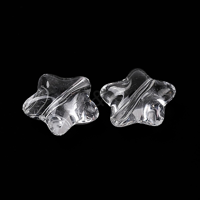 Transparent Acrylic Beads X-OACR-M011-03-1