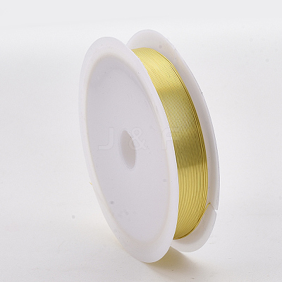 Round Copper Jewelry Wire CWIR-Q006-0.6mm-G-1