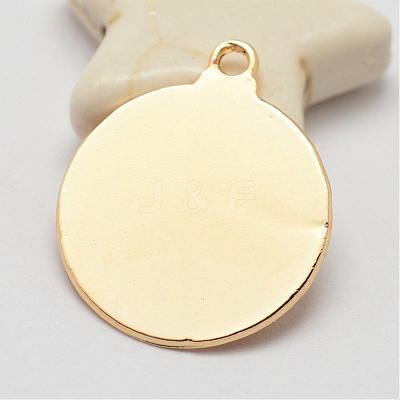 Brass Pendants KK-P068-04-1