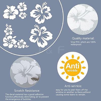 4Pcs 4 Styles PET Waterproof Self-adhesive Car Stickers DIY-WH0308-225A-029-1
