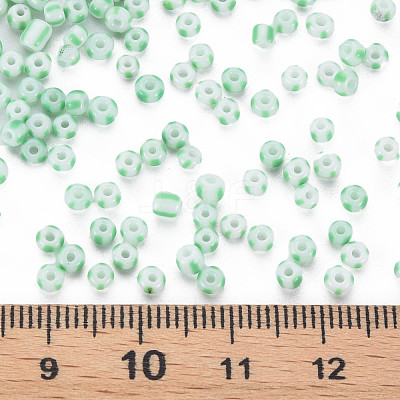 8/0 Opaque Glass Seed Beads SEED-T006-01B-D02-1