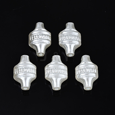 ABS Plastic Imitation Pearl Beads OACR-N008-132-1