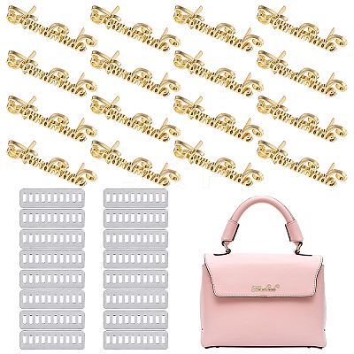 16 Sets Alloy Handmade Label Tags FIND-PH0060-38G-1