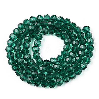 Transparent Glass Beads X-EGLA-A035-T6mm-D18-1