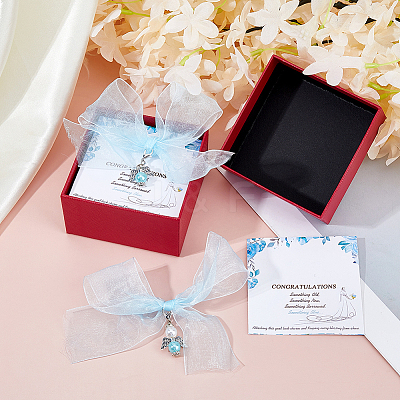 2Pcs Angel Polyester & Plastic Alloy Brooch JEWB-DC0006-41-1