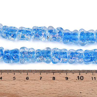 Handmade Lampwork Beads Strands LAMP-N028-03B-1