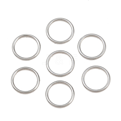 304 Stainless Steel Closed Jump Rings STAS-G393-06P-17-1