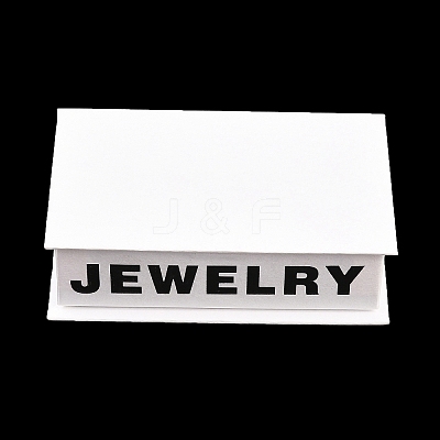 Words Printed Paper Jewelry Display Magnetic Cases CON-K015-04A-1