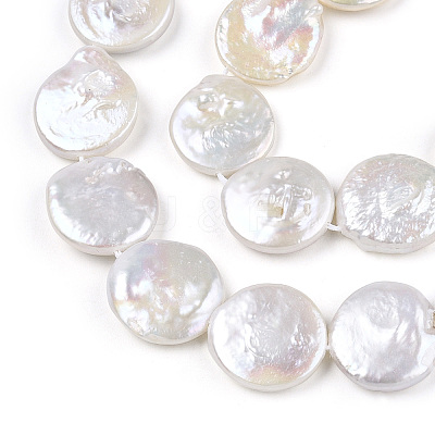 Baroque Natural Keshi Pearl Beads Strands PEAR-S018-03G-1