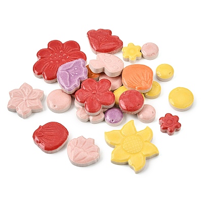 Handmade Porcelain Cabochons PR-CBA4734-04-1